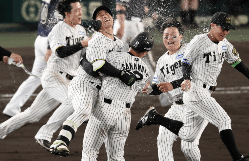 交流戦、甲子園初戦で劇的サヨナラ勝利！木浪聖也が決勝打でヒーローに